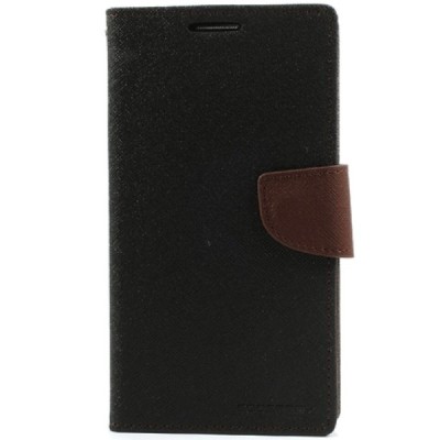 „Mercury“ Fancy Samsung Galaxy Note 3 (N9005, N9002, N9000) juodas odinis dėklas / Priedai.lt