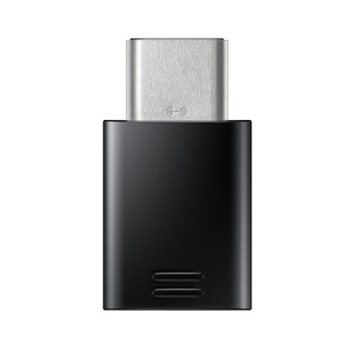 Originalus „Samsung“ Type-C Micro USB Connector juodas adapteris (perėjimas) EE-GN930 / Priedai.lt