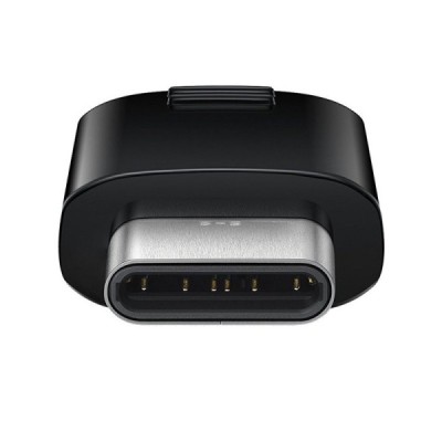 Originalus „Samsung“ Type-C Micro USB Connector juodas adapteris (perėjimas) EE-GN930 / Priedai.lt