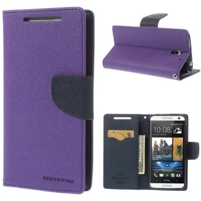 „Mercury“ Fancy HTC Desire 610 violetinis odinis dėklas / Priedai.lt