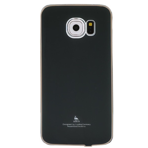 „Luphie“ plastikinis dėklas - juodas (Galaxy S6 Edge)