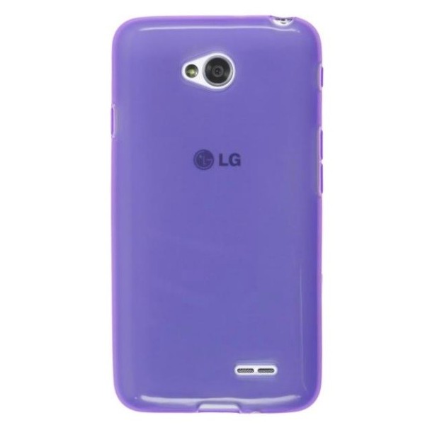 „Jelly Case“ kieto silikono dėklas - violetinis (L70)