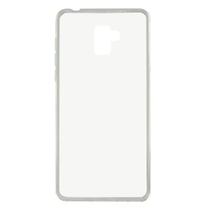 Samsung Galaxy A8+ 2018 (A730F) kieto silikono TPU skaidrus dėklas - nugarėlė / Priedai.lt