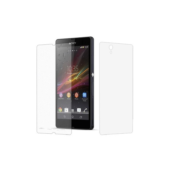 „ISME“ apsauginės ekrano ir nugarėlės plėvelės - skaidrios (Xperia Z)