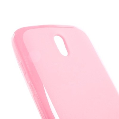 „Jelly Case“ HTC Desire 500 rožinis dėklas / Priedai.lt