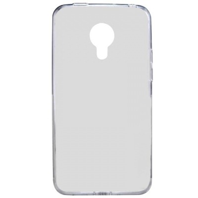 Meizu MX4 Pro skaidrus (permatomas) silikoninis TPU ploniausias pasaulyje pilkas dėklas / Priedai.lt