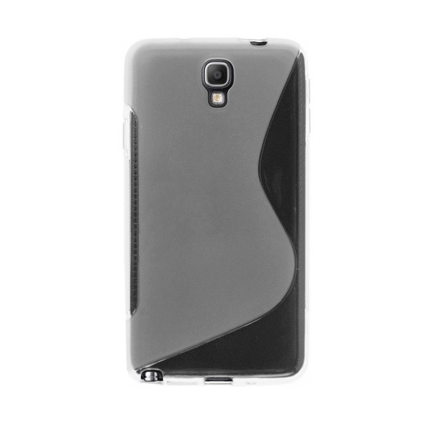 „S-Line“ kieto silikono (TPU) dėklas - baltas (Galaxy Note 3 Neo)