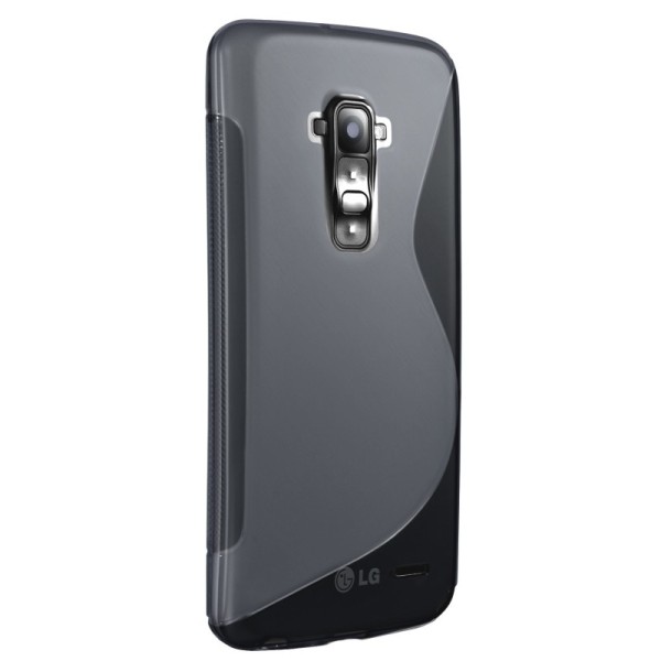 „S-Line“ kieto silikono (TPU) dėklas - pilkas (G Flex)