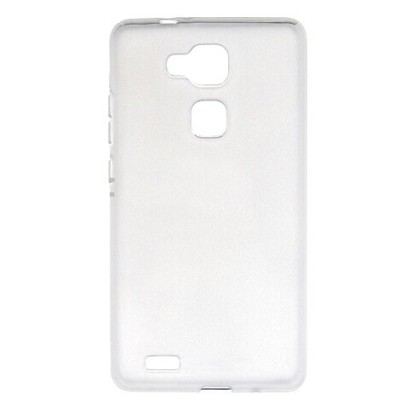 Huawei Ascend Mate 7 dėklas (kieto silikono - TPU, matinis, baltas) / Priedai.lt