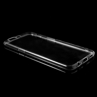OnePlus 5 (Five) skaidrus (permatomas) kieto silikono bespalvis dėklas / Priedai.lt