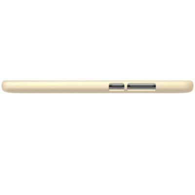 Huawei Mate 10 Pro Nillkin Frosted Shield auksinis plastikinis dėklas + apsauginė ekrano plėvelė / Priedai.lt