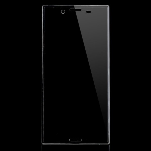 „Calans“ Tempered Glass pilnai dengiantis apsauginis ekrano stiklas 0.2 mm - skaidrus (Xperia X Compact)