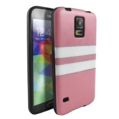 Samsung Galaxy S5 G900 (S5 Neo G903) rožinis tpu dėklas / Priedai.lt