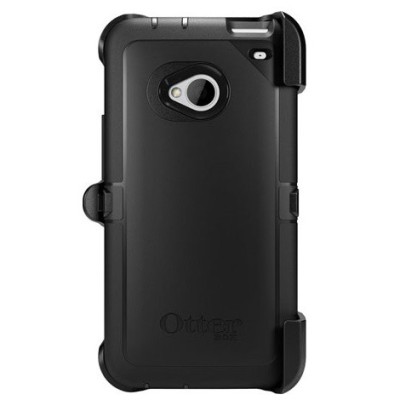 Sustiprintos apsaugos juodas HTC One (HTC One M7) dėklas (dėkliukas) / Priedai.lt
