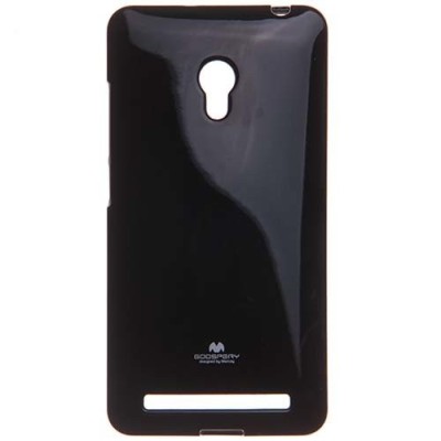 Asus Zenfone 6 (A600CG) Mercury  kieto silikono TPU juodas dėklas - nugarėlė / Priedai.lt