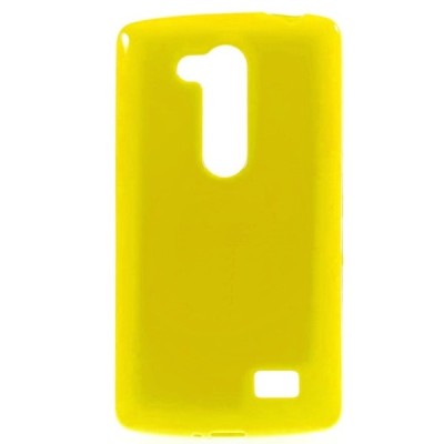 „Jelly Case“ LG L Fino (D290, D295) geltonas dėklas / Priedai.lt