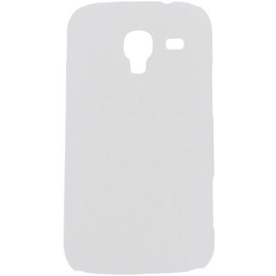 Baltas plastikinis Samsung Galaxy Ace 2 (i8160) dėklas (dėkliukas) / Priedai.lt