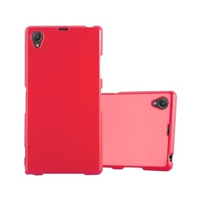Sony Xperia Z1 (Honami, C6903, C6902) kieto silikono TPU raudonas dėklas - nugarėlė / Priedai.lt
