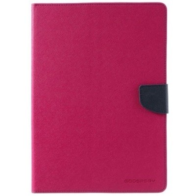 „Mercury“ Fancy Apple iPad Air 2 rožinis odinis dėklas / Priedai.lt