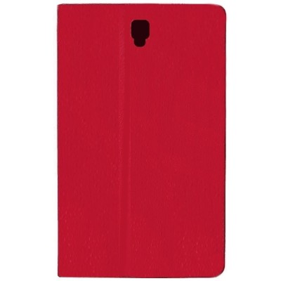 Galaxy Tab S 8.4 (T705, T700) klasikinis atverčiamas raudonas odinis dėklas / Priedai.lt