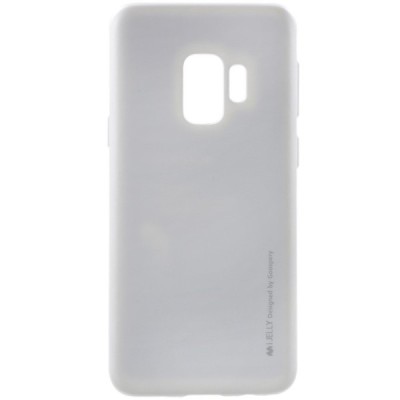 Samsung Galaxy S9 (G960) Mercury sidabrinis kieto silikono tpu dėklas - nugarėlė / Priedai.lt