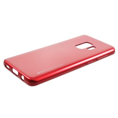 Samsung Galaxy S9 (G960) Mercury raudonas kieto silikono tpu dėklas - nugarėlė / Priedai.lt