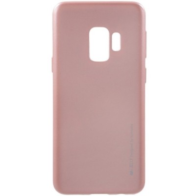 Samsung Galaxy S9 (G960) Mercury šviesiai rožinis kieto silikono tpu dėklas - nugarėlė / Priedai.lt