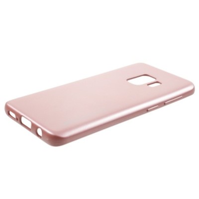 Samsung Galaxy S9 (G960) Mercury šviesiai rožinis kieto silikono tpu dėklas - nugarėlė / Priedai.lt