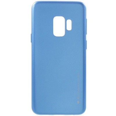 Samsung Galaxy S9 (G960) Mercury mėlynas kieto silikono tpu dėklas - nugarėlė / Priedai.lt