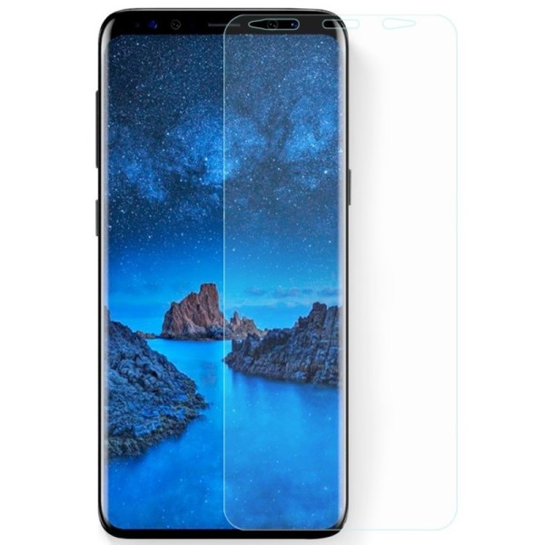 „ISME“ apsauginė ekrano plėvelė (pilnai dengianti) - skaidri (Galaxy S9)