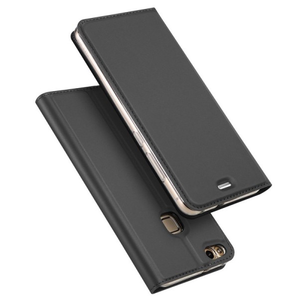 „Dux Ducis“ Skin atverčiamas dėklas - juodas (P10 Lite)