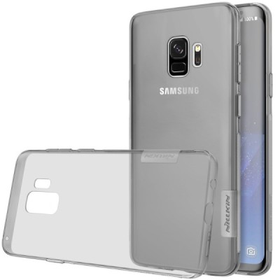 Samsung Galaxy S9 (G960) Nillkin Nature plonas skaidrus (permatomas) silikoninis TPU pilkasdėklas / Priedai.lt