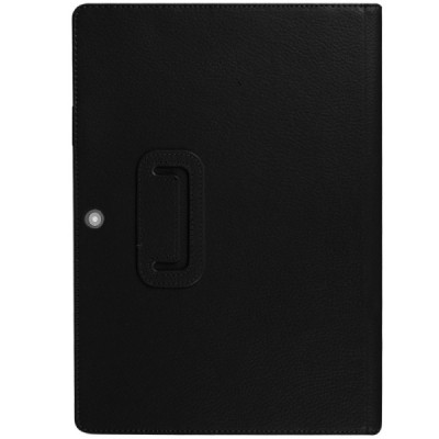 Lenovo IdeaTab MIIX 320 10.1 atverčiamas Litchi juodas odinis dėklas - knygutė / Priedai.lt