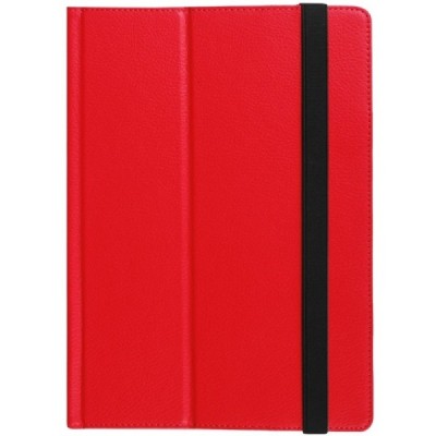 Lenovo IdeaTab MIIX 320 10.1 atverčiamas Litchi raudonas odinis dėklas - knygutė / Priedai.lt