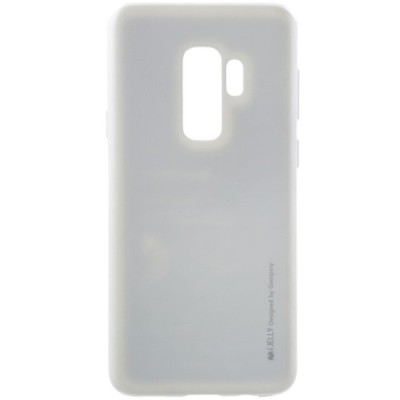 Samsung Galaxy S9+ (G965) Mercury sidabrinis kieto silikono tpu dėklas - nugarėlė / Priedai.lt