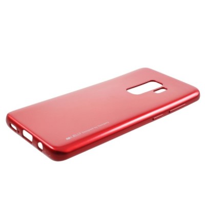 Samsung Galaxy S9+ (G965) Mercury raudonas kieto silikono tpu dėklas - nugarėlė / Priedai.lt