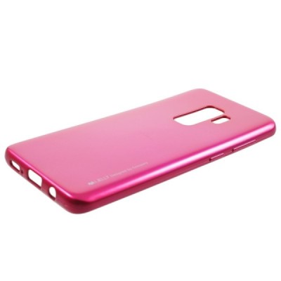 Samsung Galaxy S9+ (G965) Mercury tamsiai rožinis  kieto silikono tpu dėklas - nugarėlė / Priedai.lt