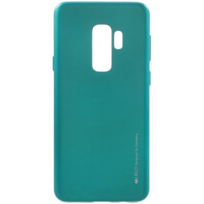 Samsung Galaxy S9+ (G965) Mercury žalias kieto silikono tpu dėklas - nugarėlė / Priedai.lt