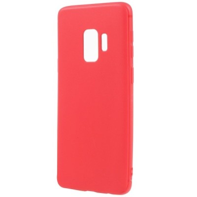 Samsung Galaxy S9 (G960) kieto silikono TPU raudonas dėklas - nugarėlė / Priedai.lt