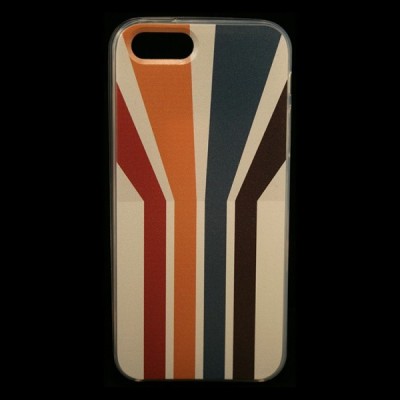 „Bullet“ Apple iPhone SE (5, 5s) kieto silikono TPU dėklas - Striped (Dryžuotas) / Priedai.lt
