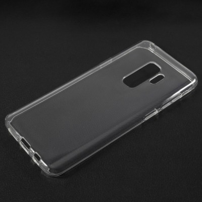 Samsung Galaxy S9+ (G965) kieto silikono TPU skaidrus dėklas - nugarėlė / Priedai.lt