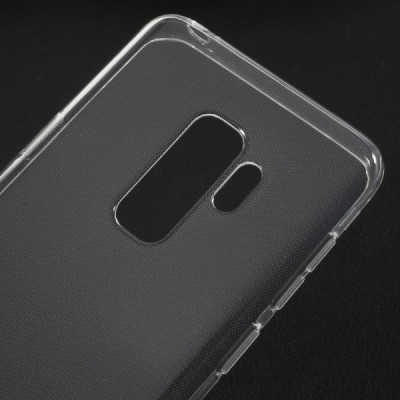Samsung Galaxy S9+ (G965) kieto silikono TPU skaidrus dėklas - nugarėlė / Priedai.lt