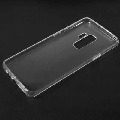 Samsung Galaxy S9+ (G965) kieto silikono TPU skaidrus dėklas - nugarėlė / Priedai.lt