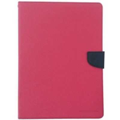 „Mercury“ Fancy Samsung Galaxy Tab 4 10.1 (T535, T530) rožinis odinis dėklas / Priedai.lt