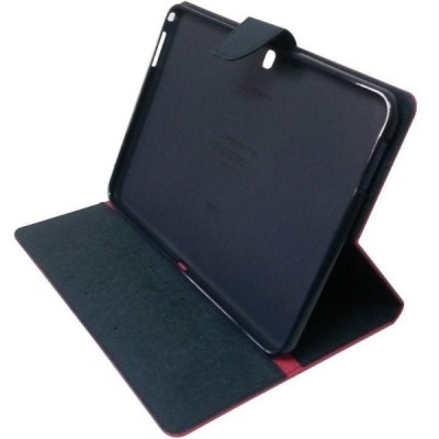 „Mercury“ Fancy Samsung Galaxy Tab 4 10.1 (T535, T530) rožinis odinis dėklas / Priedai.lt