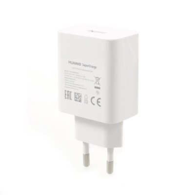 Originalus „Huawei“ Super Charge (HW-100225E00) baltas kelioninis (sieninis) įkroviklis / Priedai.lt