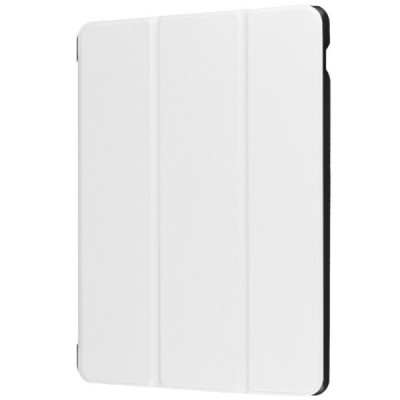Asus ZenPad 10 (Z300C, Z300CL, Z300CG, Z301ML, Z301MFL) atverčiamas baltas odinis dėklas - knygutė / Priedai.lt
