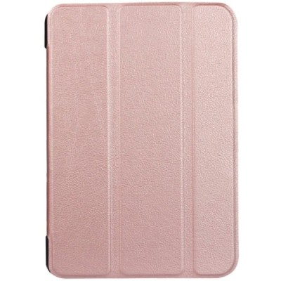 Asus ZenPad 10 (Z300C, Z300CL, Z300CG, Z301ML, Z301MFL) atverčiamas rožinis odinis dėklas - knygutė / Priedai.lt
