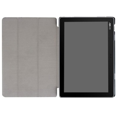 Asus ZenPad 10 (Z300C, Z300CL, Z300CG, Z301ML, Z301MFL) atverčiamas rožinis odinis dėklas - knygutė / Priedai.lt