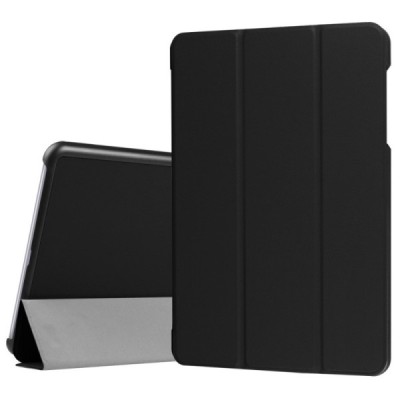 Asus ZenPad Z10 (ZT500KL) ir ZenPad 10 3S (Z500KL) atverčiamas juodas odinis dėklas - knygutė / Priedai.lt